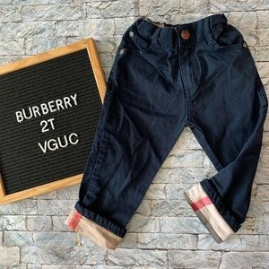 Size S Burberry Navy pants